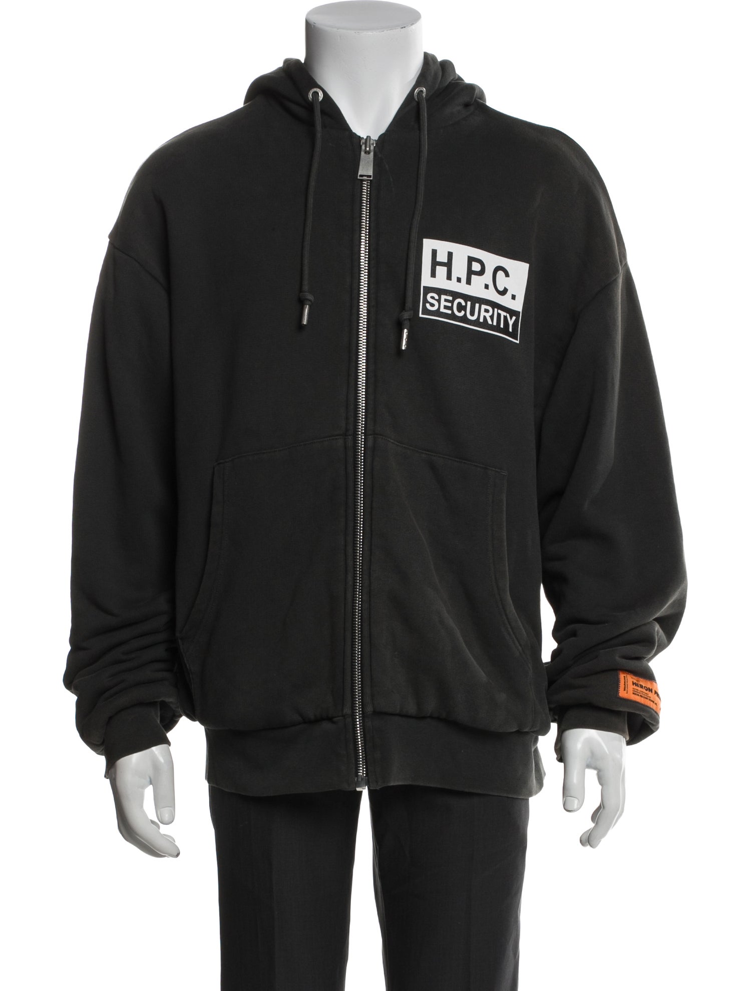 Heron Preston Graphic Print Crew Neck Hoodie