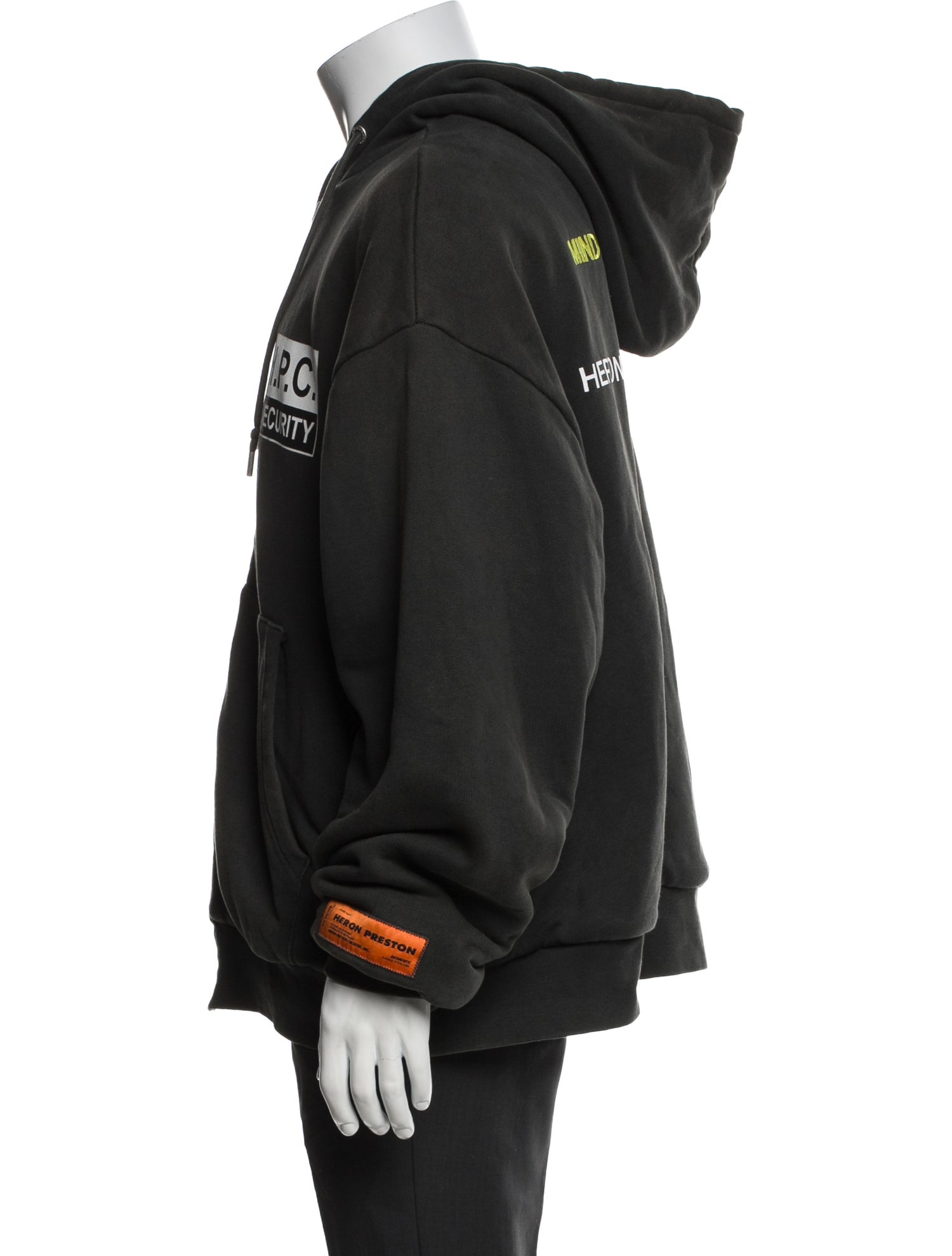 Heron Preston Graphic Print Crew Neck Hoodie