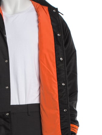 Heron Preston Graphic Print Utility Jacket