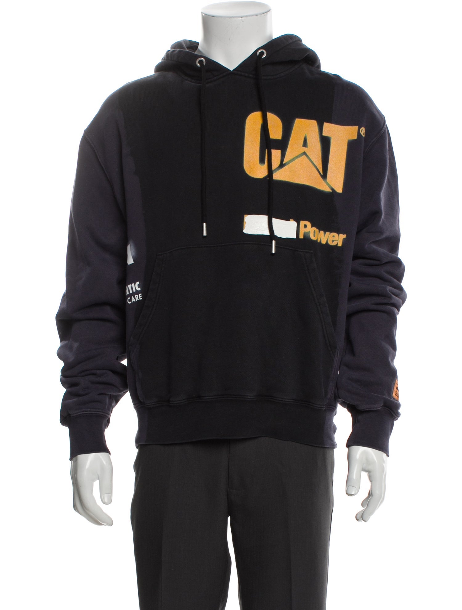 Heron Preston Graphic Print Crew Neck Hoodie