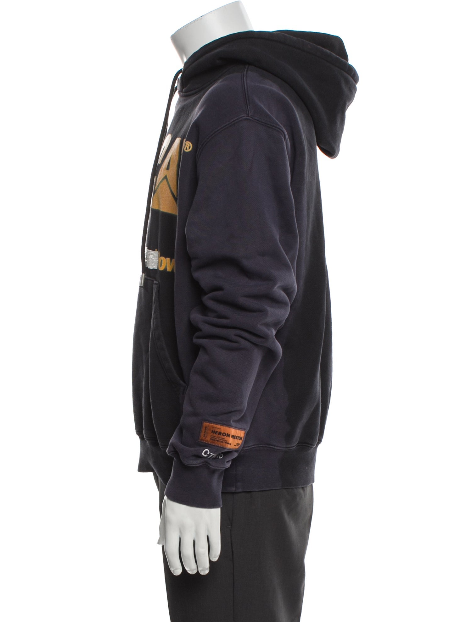 Heron Preston Graphic Print Crew Neck Hoodie