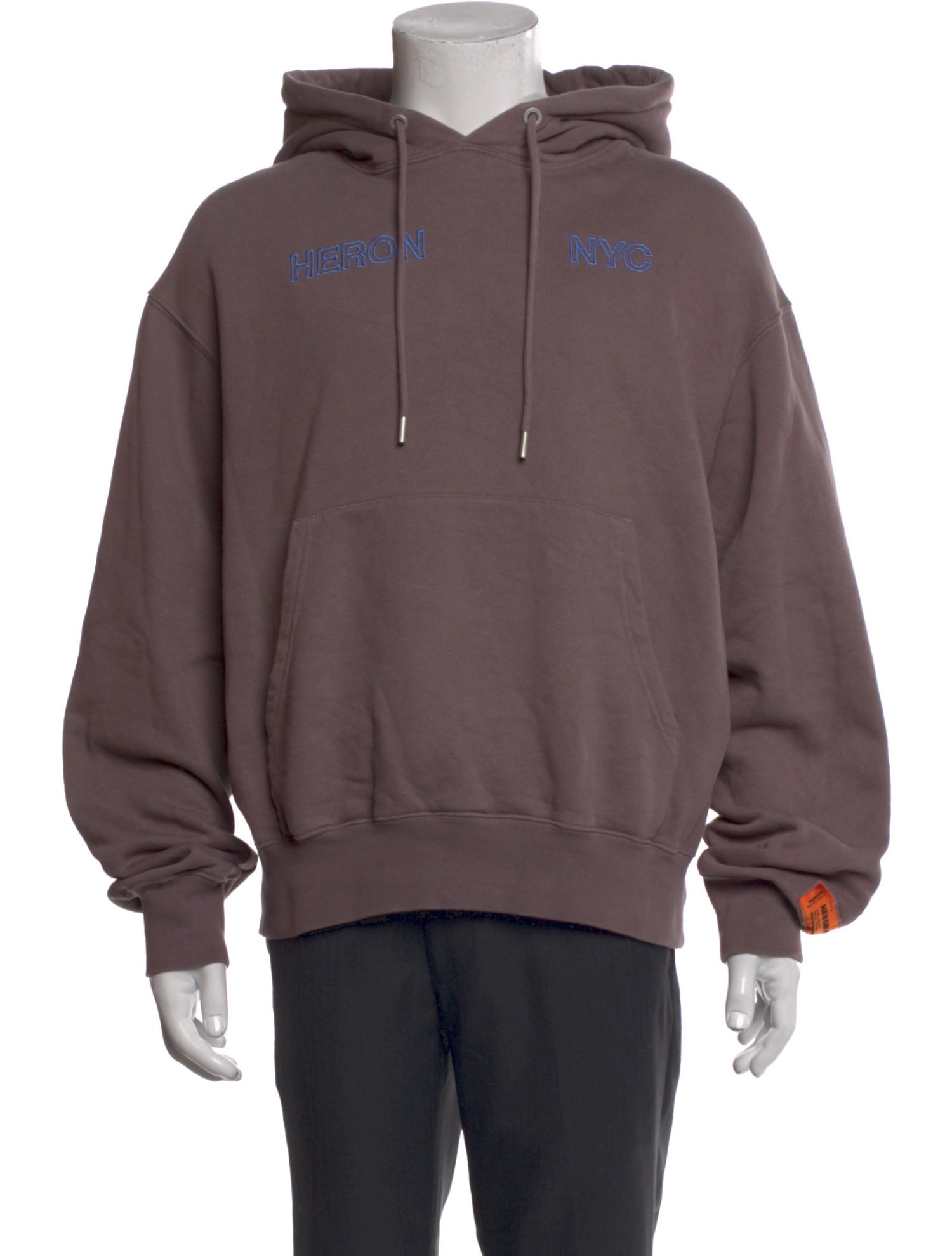 Heron Preston Graphic Print Crew Neck Hoodie