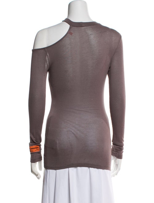 Heron Preston Crew Neck Long Sleeve Top