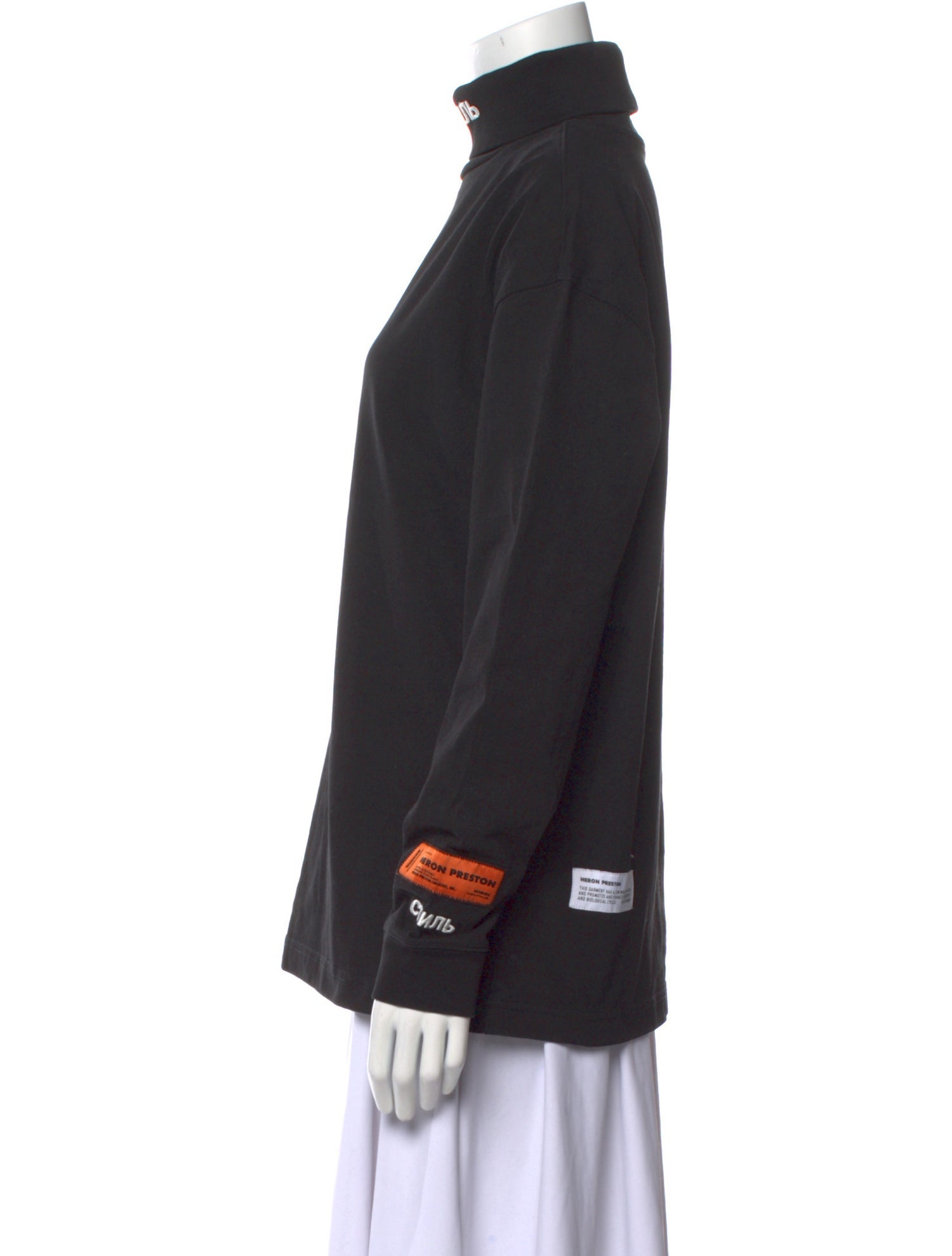 Heron Preston Turtleneck Long Sleeve Sweatshirt