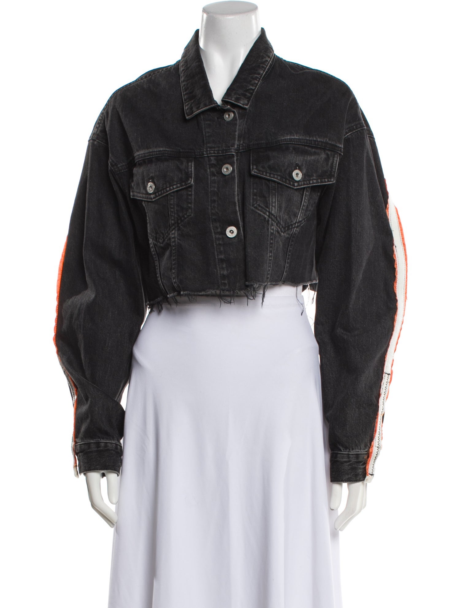 Heron Preston 2018 Cropped Denim Jacket