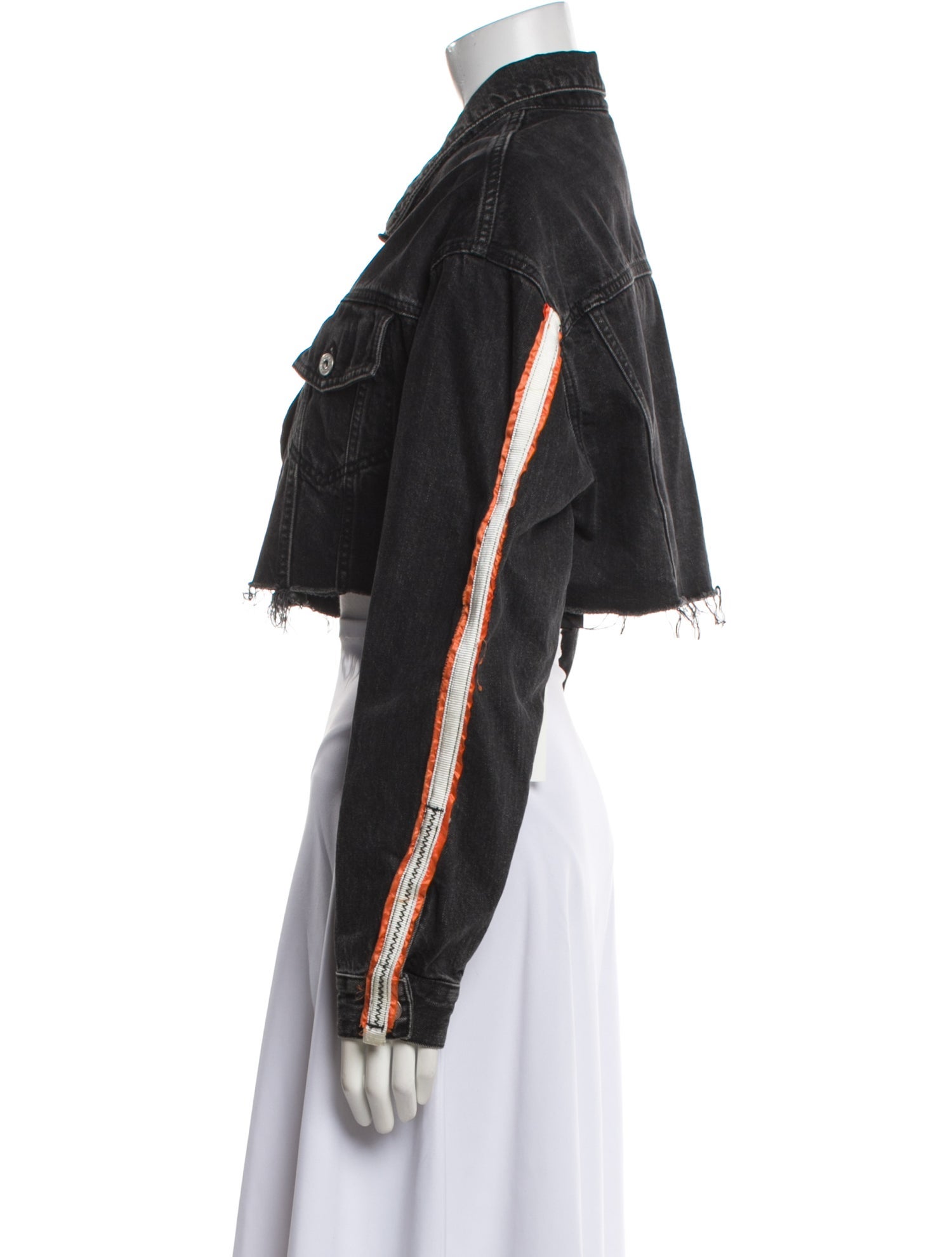 Heron Preston 2018 Cropped Denim Jacket