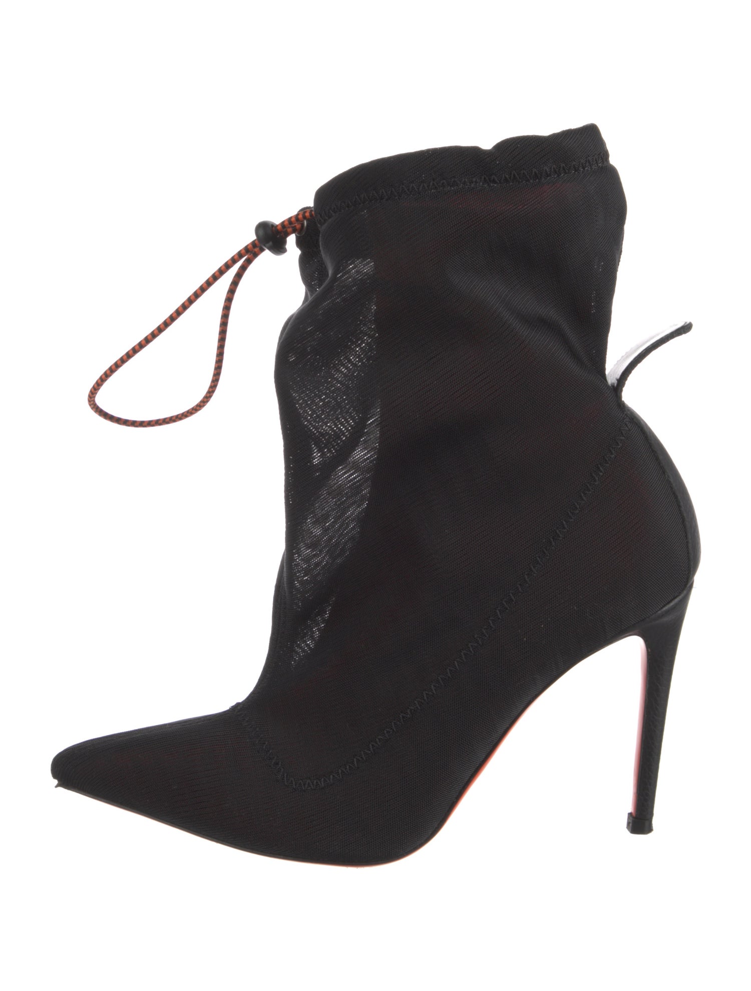 Heron Preston Mesh Lace-Up Boots