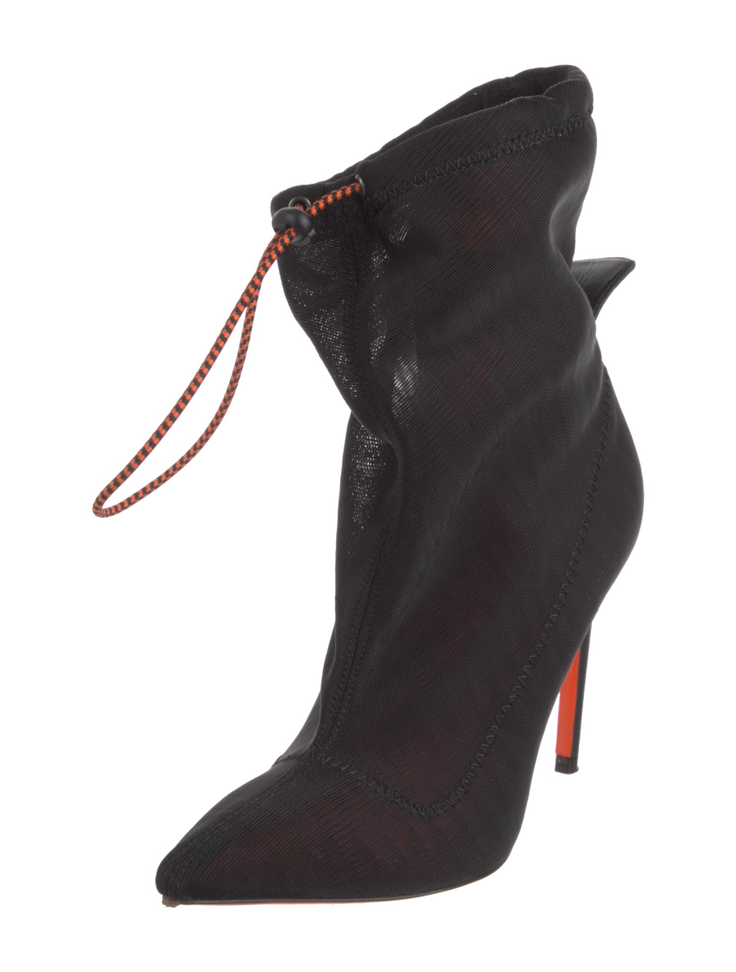 Heron Preston Mesh Lace-Up Boots