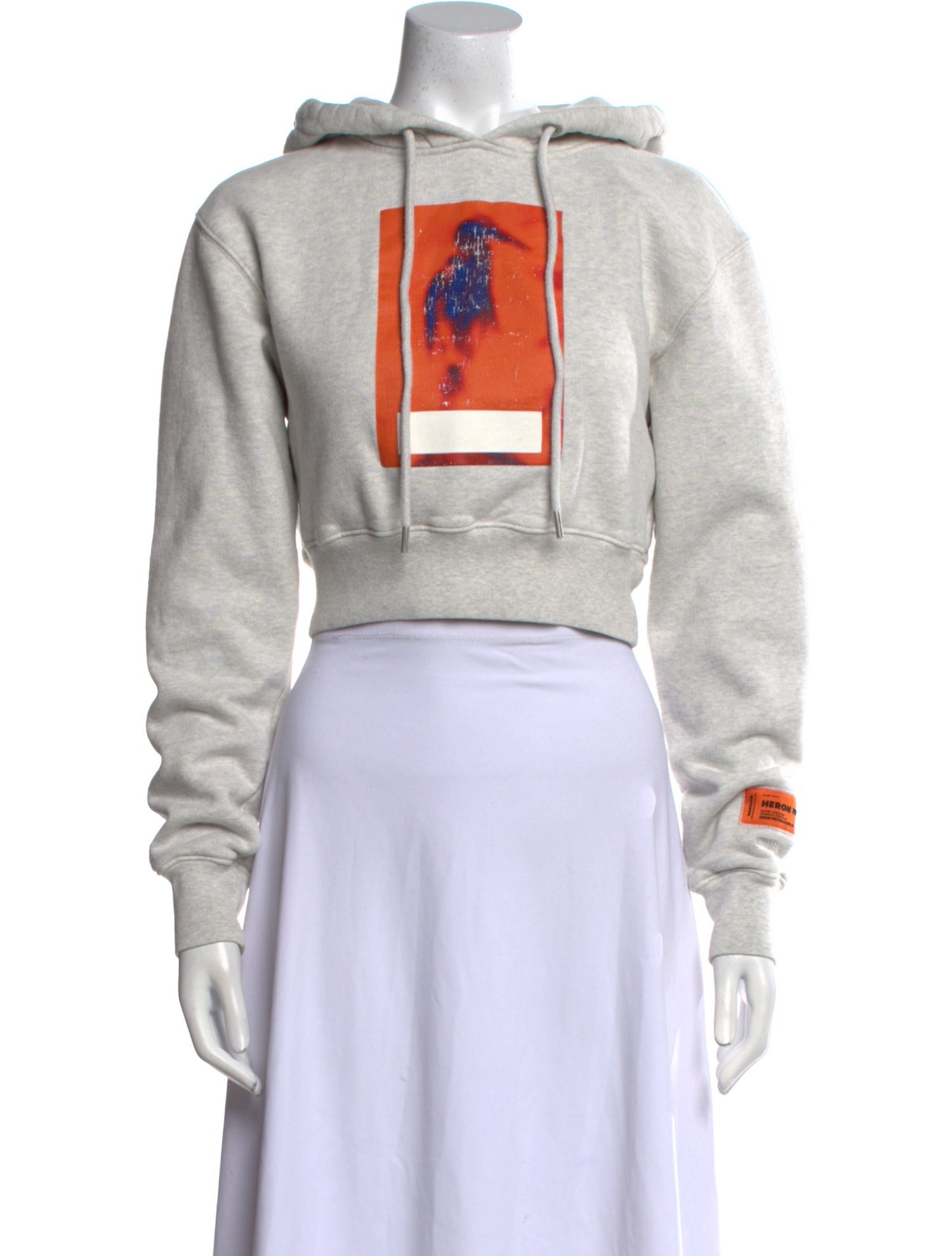 Heron Preston Graphic Print Crew Neck Sweatshirt