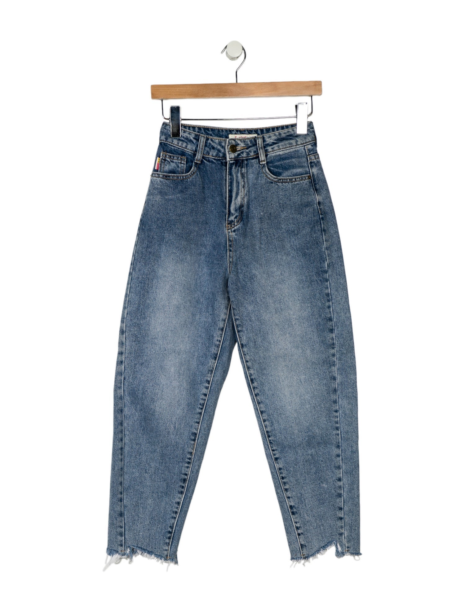 Heron Preston High-Rise Straight Leg Jeans