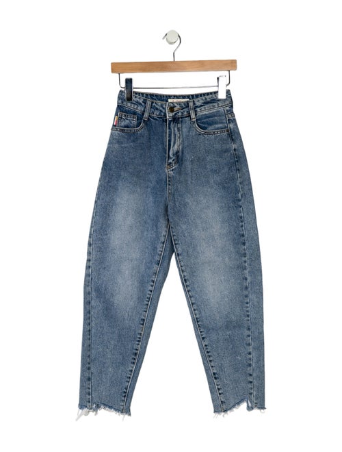 Heron Preston High-Rise Straight Leg Jeans