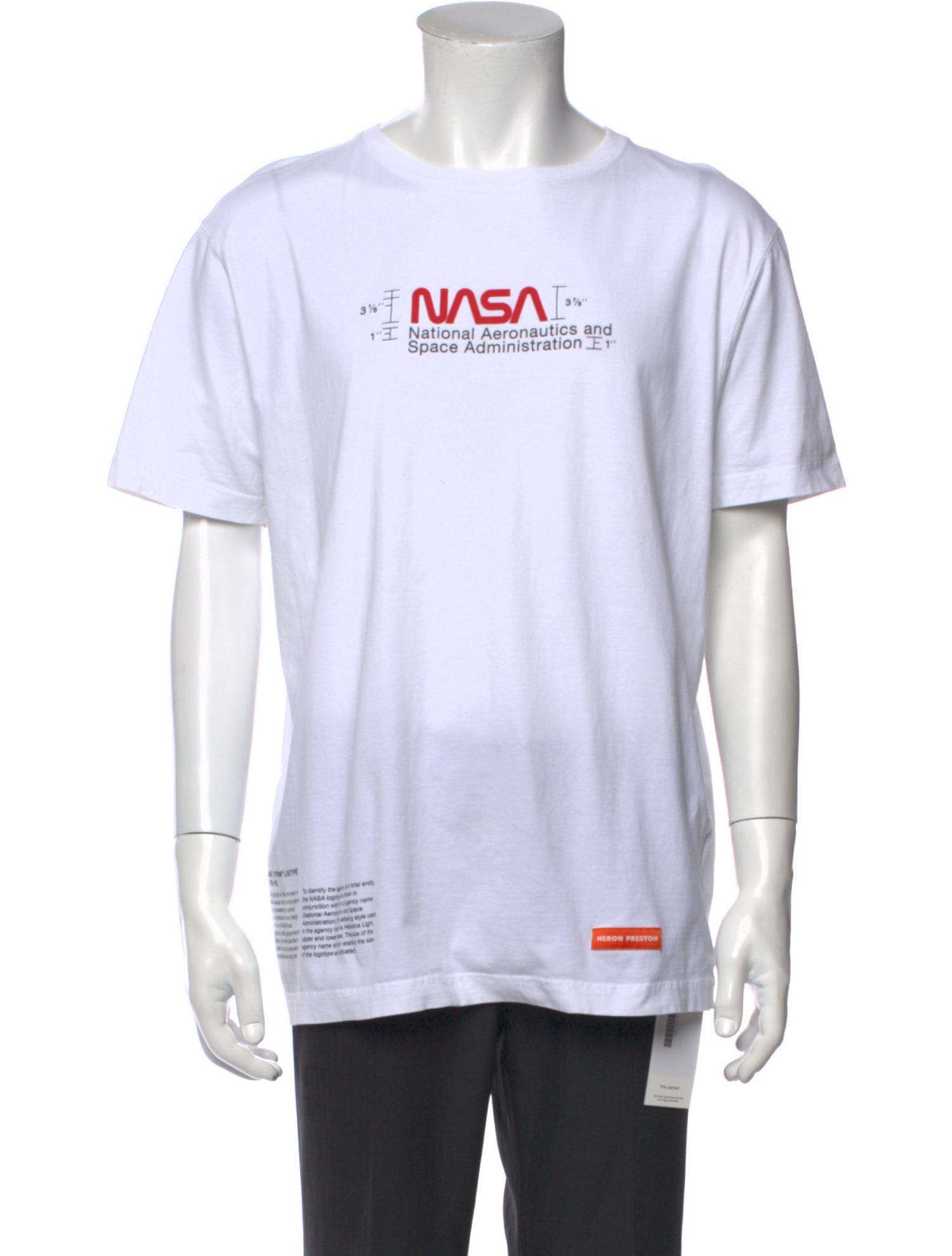 Heron Preston Graphic Print Crew Neck T-Shirt