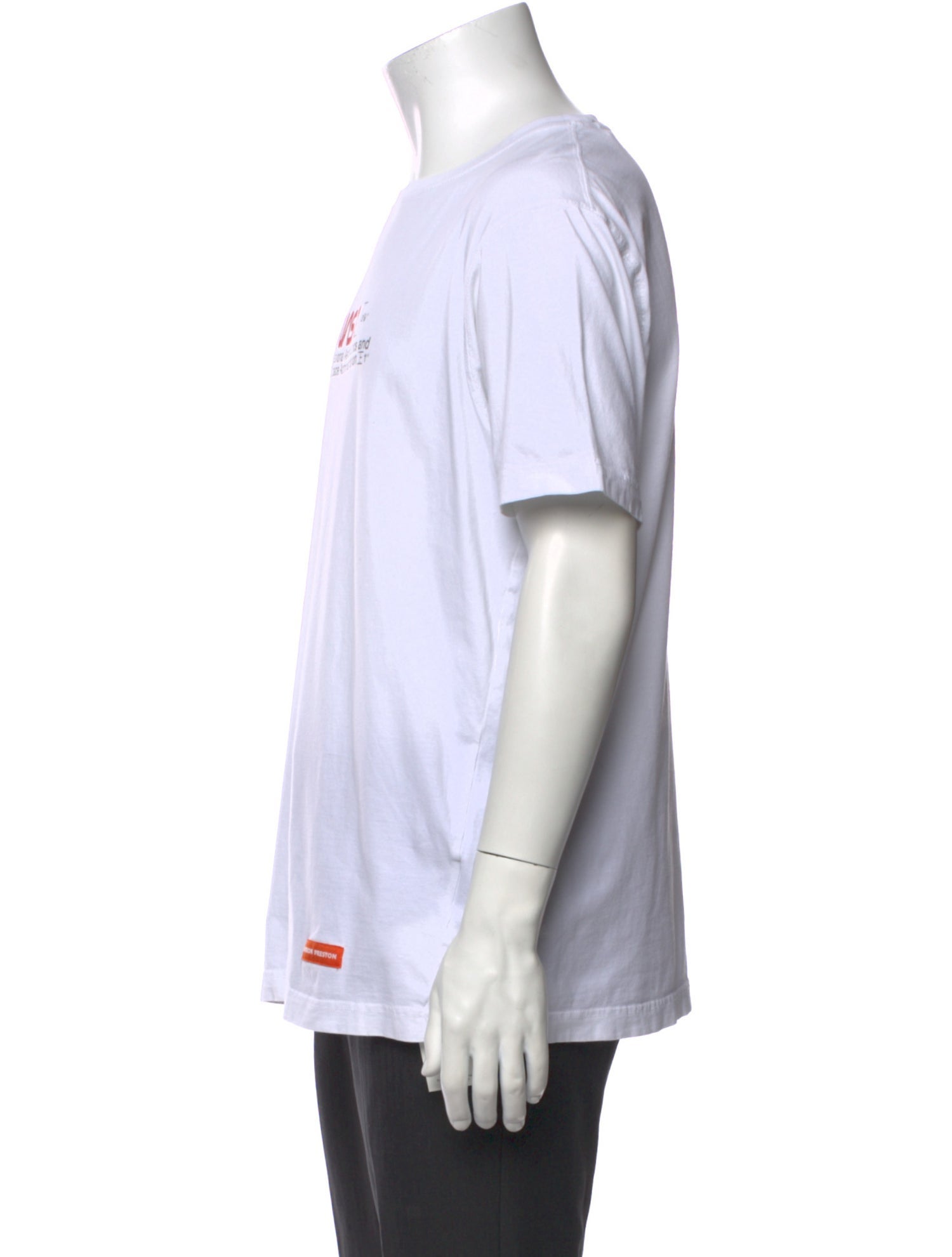 Heron Preston Graphic Print Crew Neck T-Shirt