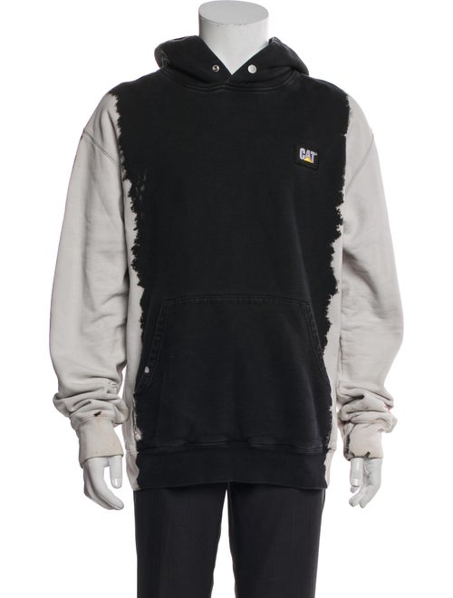 Heron Preston Colorblock Pattern Crew Neck Hoodie
