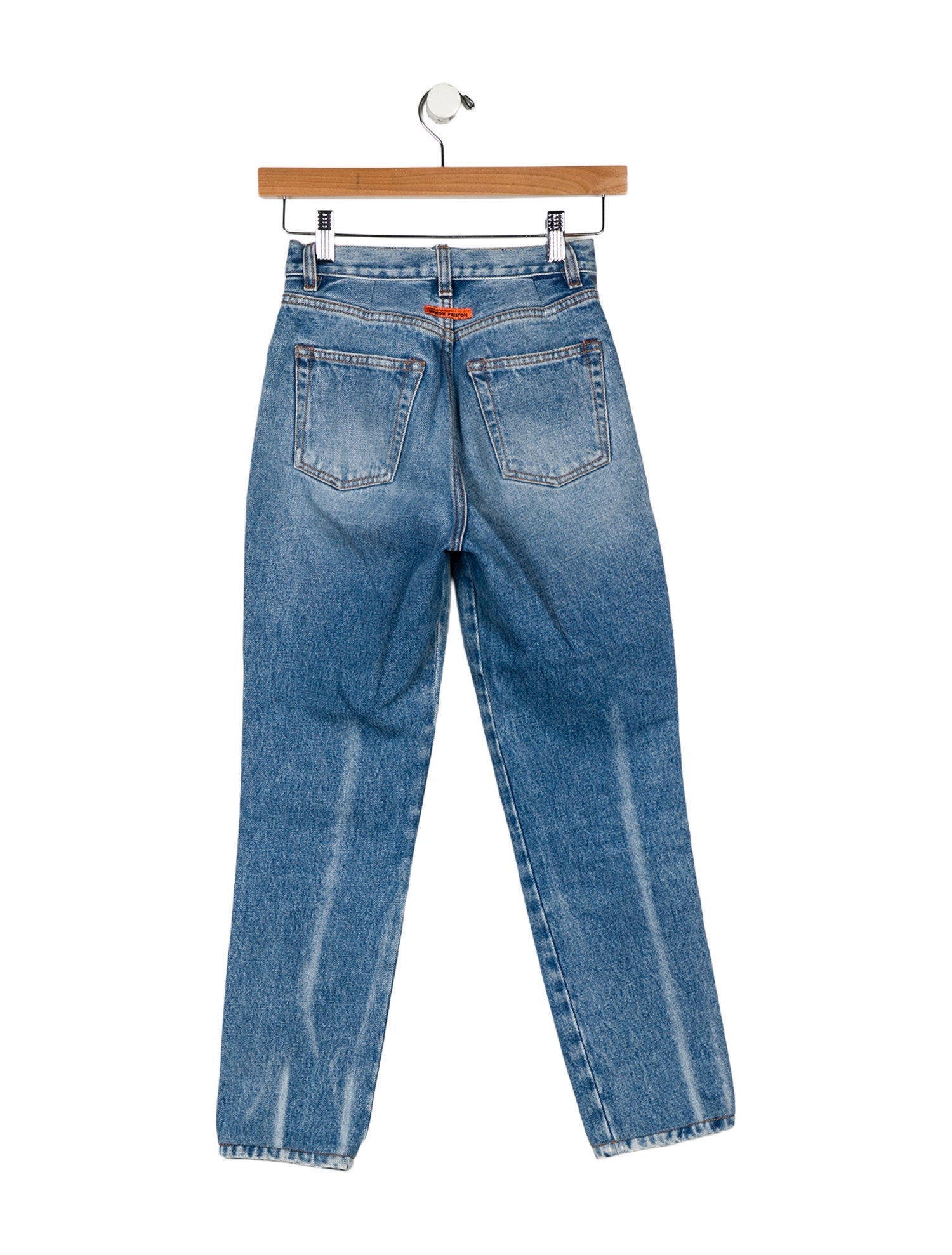 Heron Preston Mid-Rise Skinny Leg Jeans
