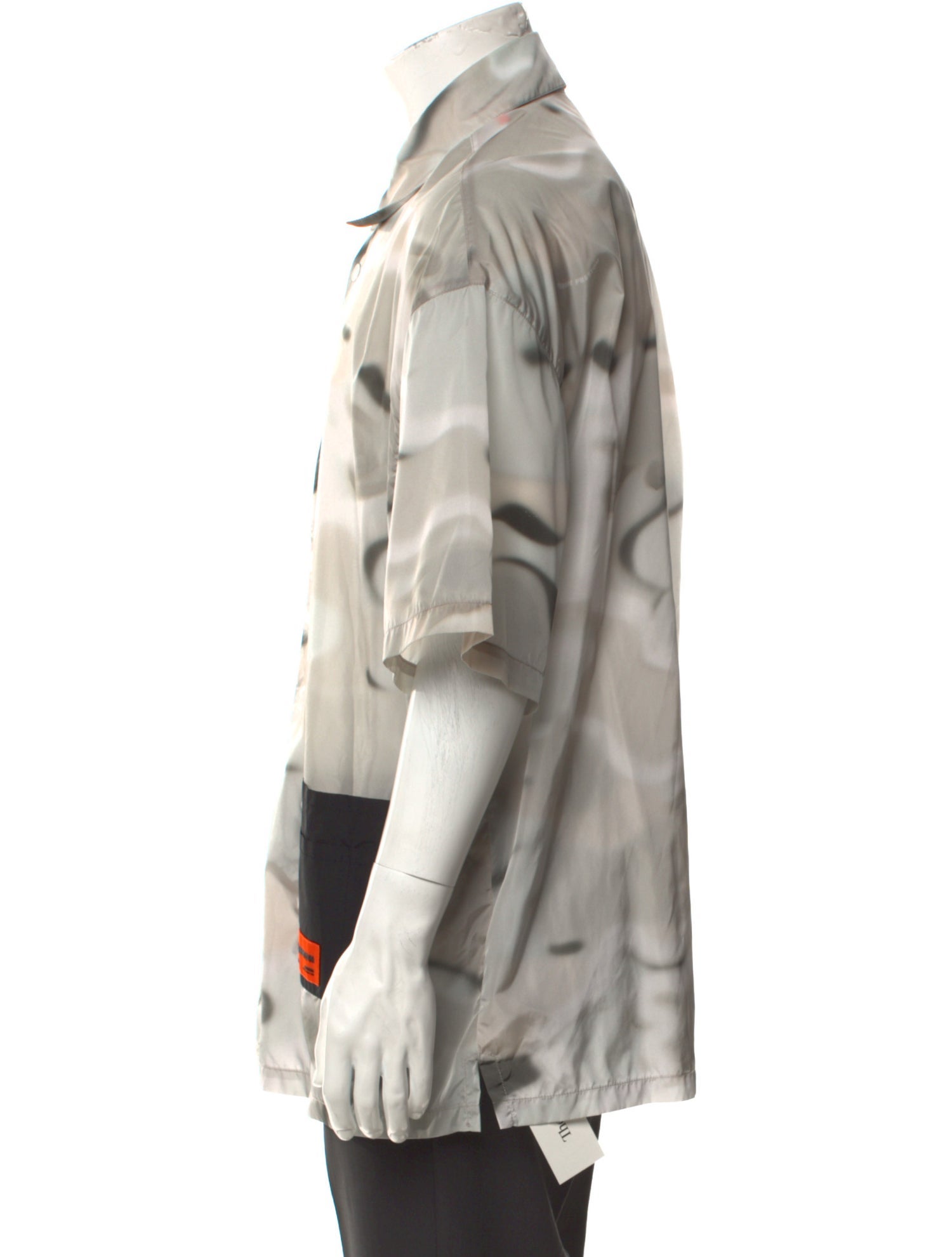 Heron Preston Graphic Print Short Sleeve Shirt