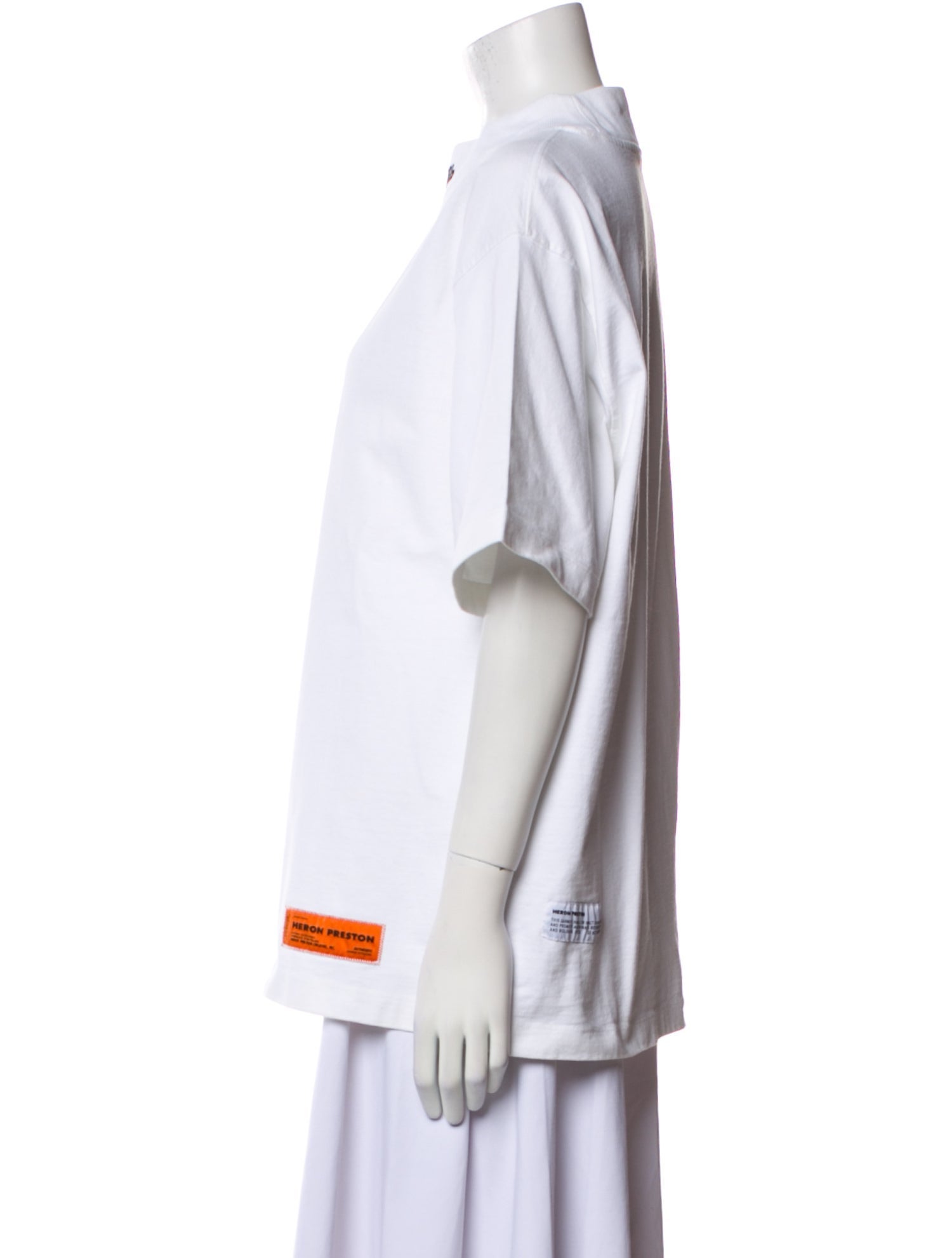Heron Preston Mock Neck Short Sleeve T-Shirt