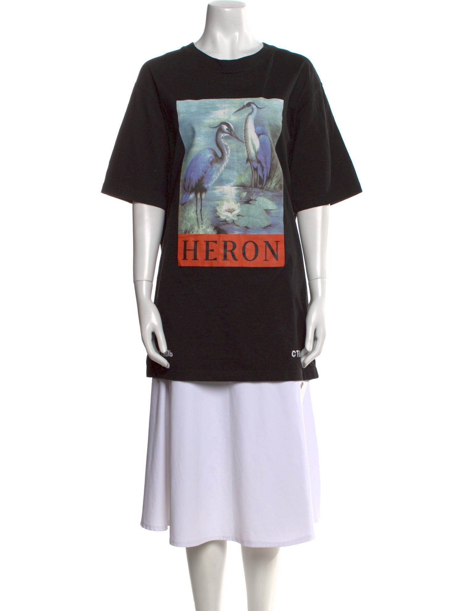 Heron Preston Graphic Print Crew Neck T-Shirt