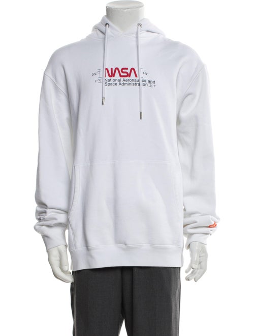 Heron Preston Graphic Print Crew Neck Hoodie