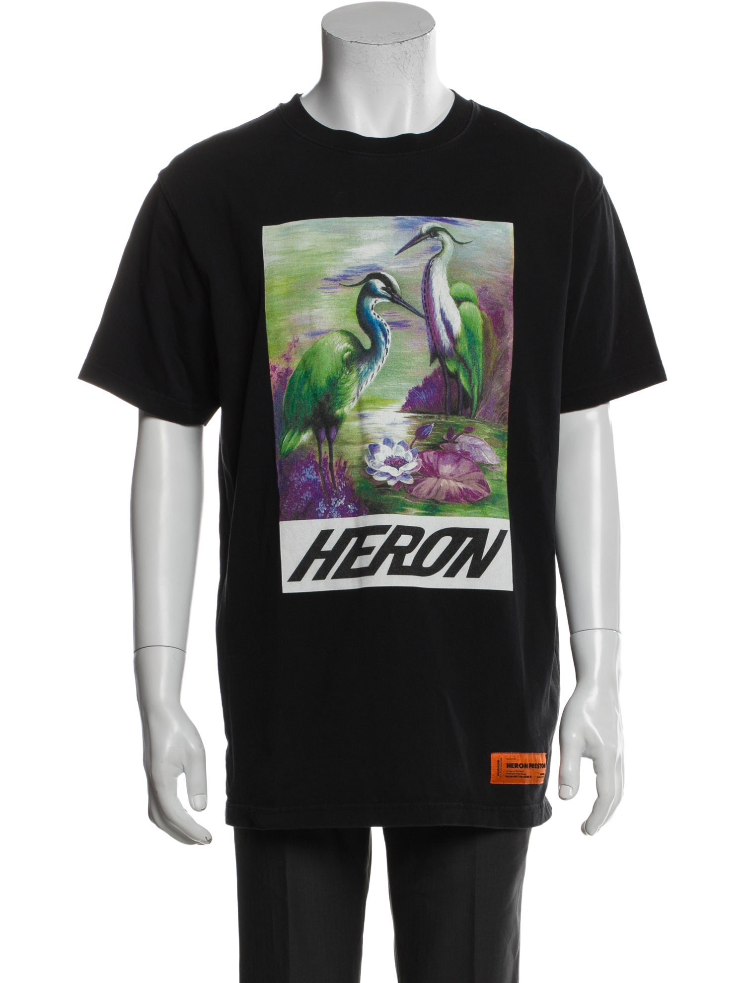 Heron Preston Graphic Print Crew Neck T-Shirt