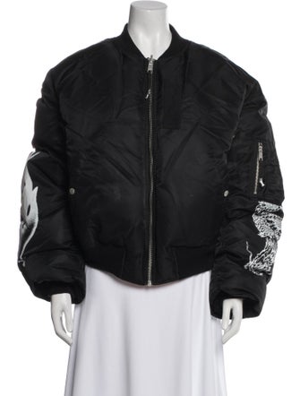 Heron Preston Nylon Printed Coat