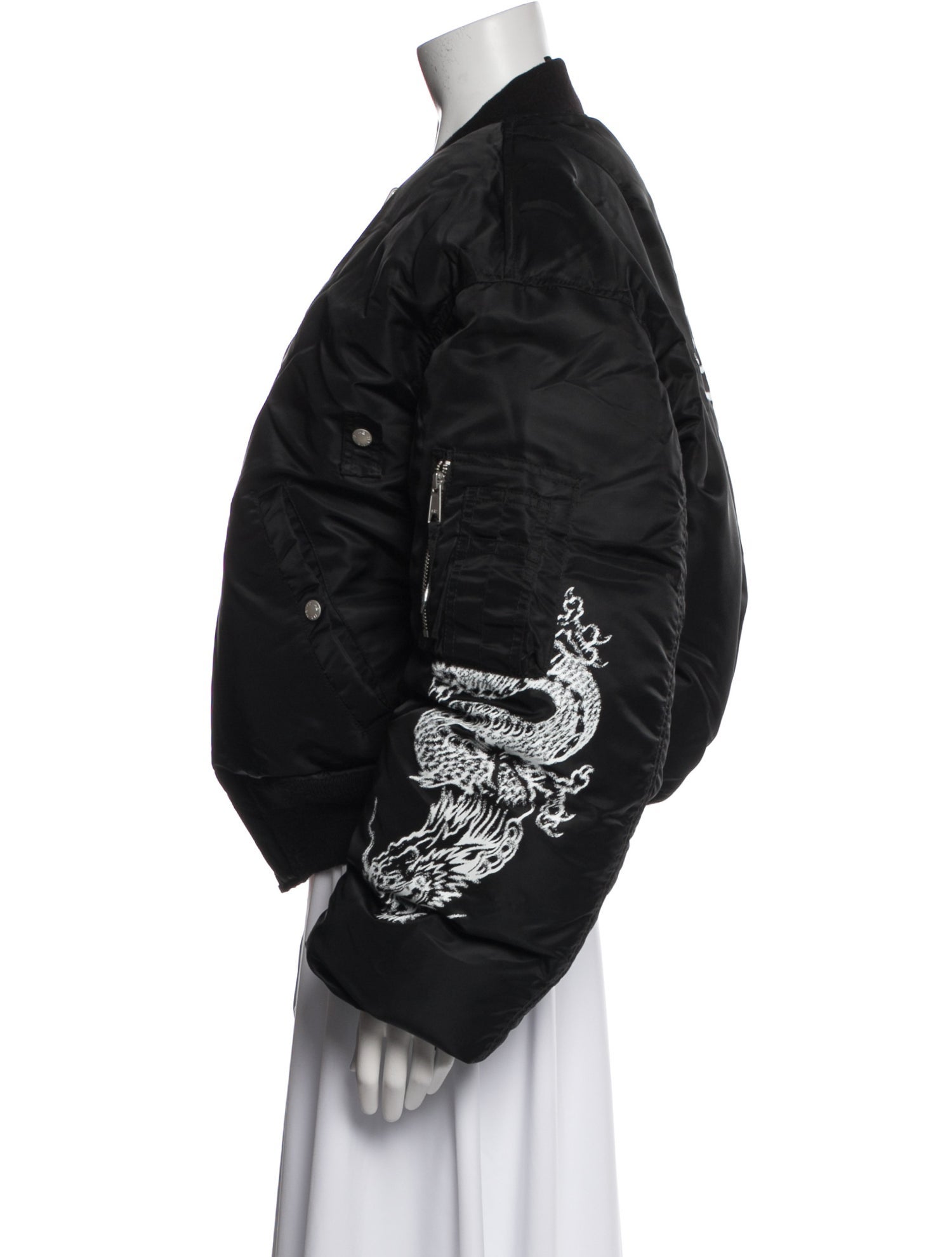 Heron Preston Nylon Printed Coat