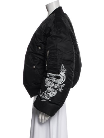 Heron Preston Nylon Printed Coat