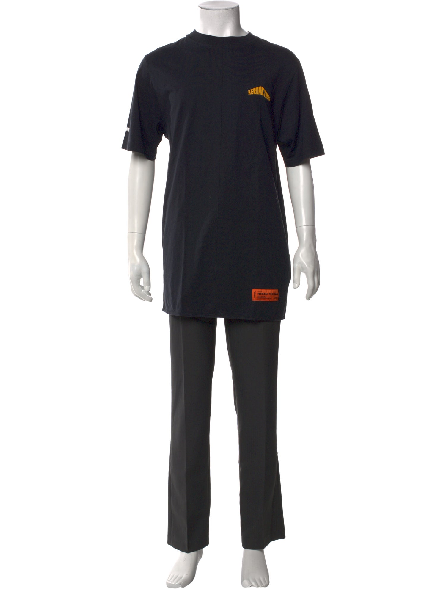 Heron Preston Graphic Print Crew Neck T-Shirt