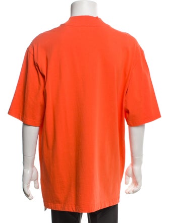 Heron Preston Graphic Print Mock Neck T-Shirt