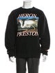 Heron Preston Graphic Print Crew Neck Sweatshirt