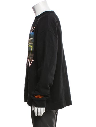 Heron Preston Graphic Print Crew Neck Sweatshirt