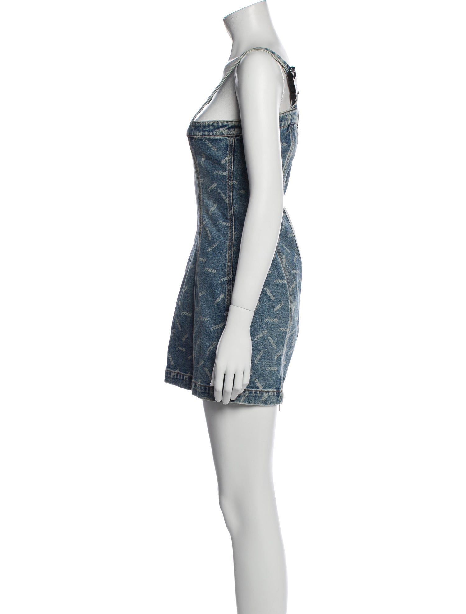 Heron Preston Printed Mini Dress