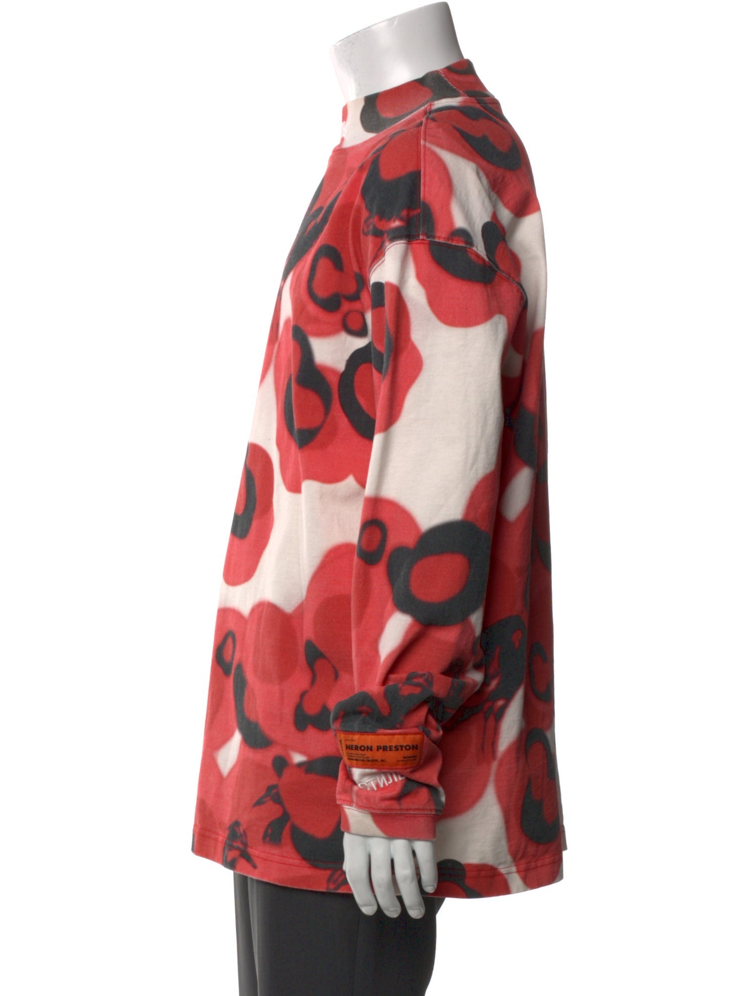 Heron Preston Printed Mock Neck Sweatshirt