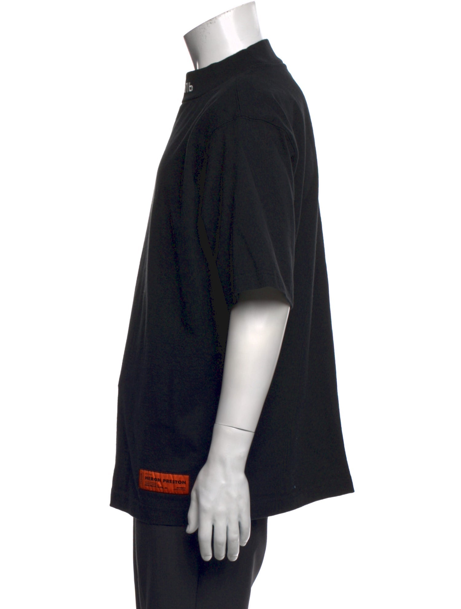 Heron Preston Mock Neck Short Sleeve T-Shirt