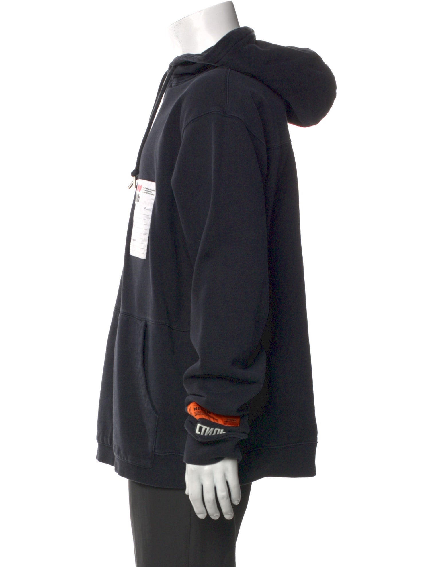 Heron Preston Graphic Print Crew Neck Hoodie