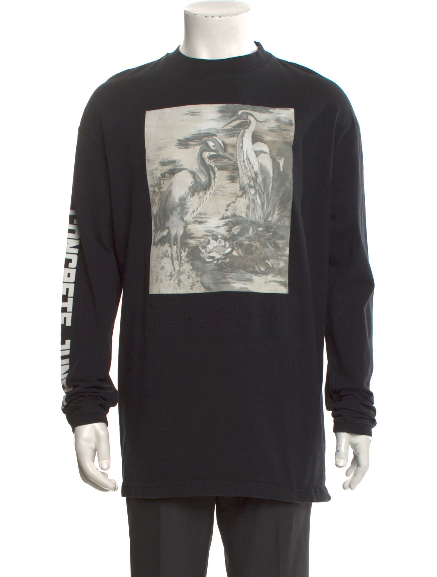 Heron Preston Graphic Print Crew Neck T-Shirt