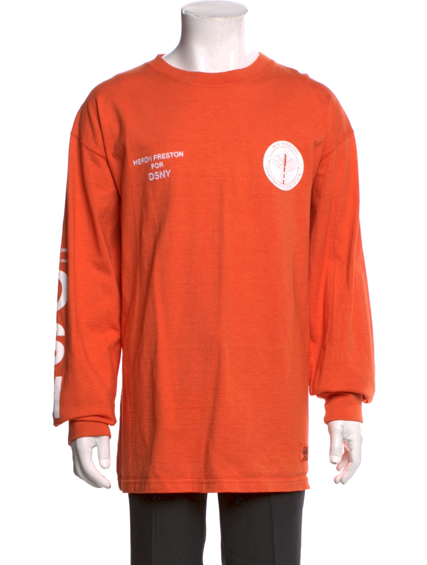 Heron Preston Graphic Print Crew Neck T-Shirt