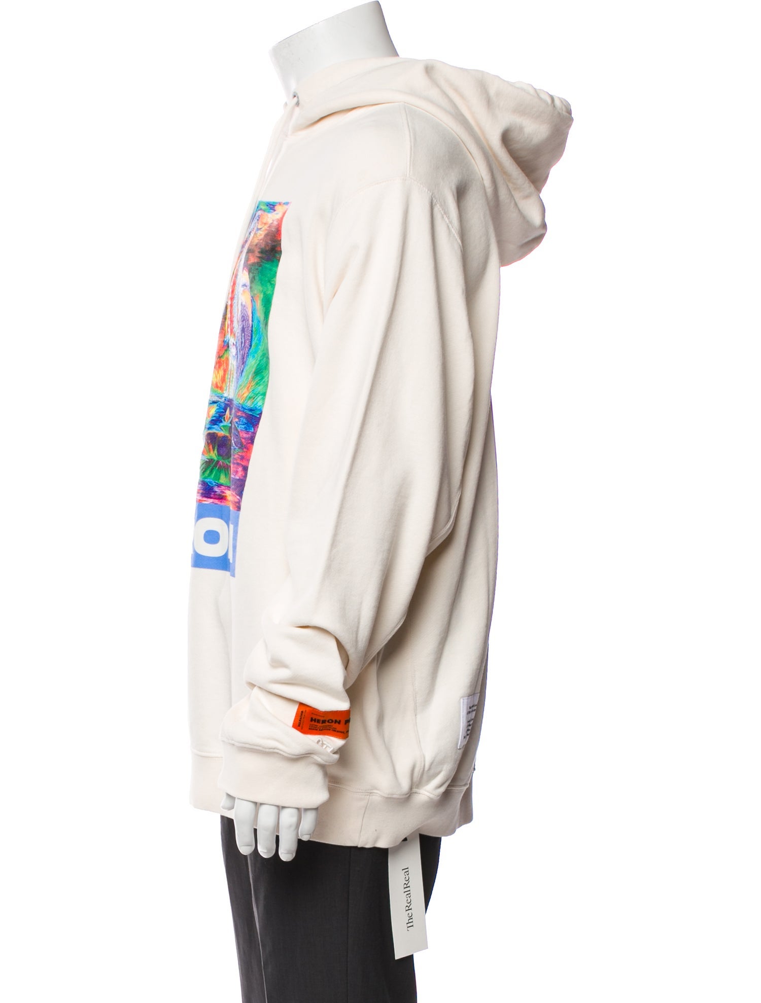 Heron Preston Graphic Print Crew Neck Hoodie