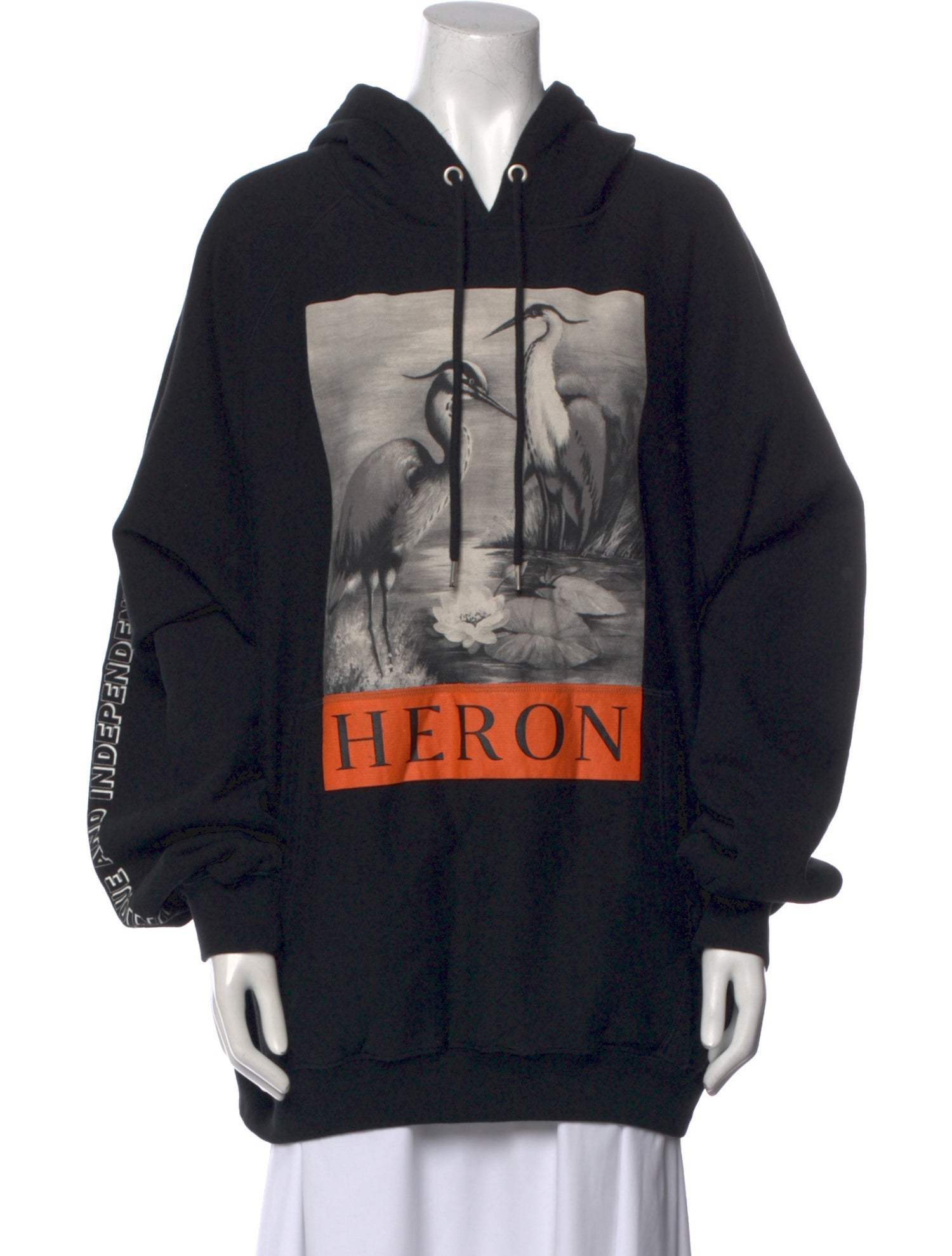 Heron Preston Graphic Print Crew Neck Sweatshirt