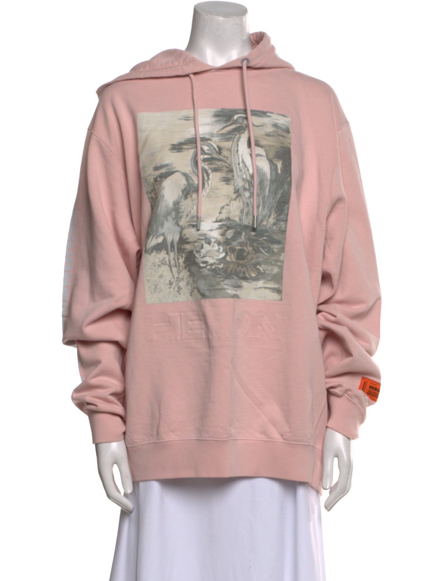 Heron Preston Graphic Print Crew Neck Sweatshirt