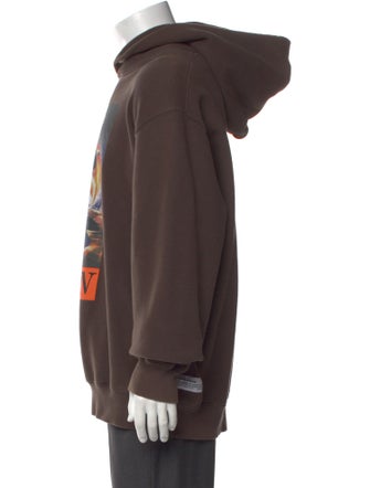 Heron Preston Graphic Print Crew Neck Hoodie