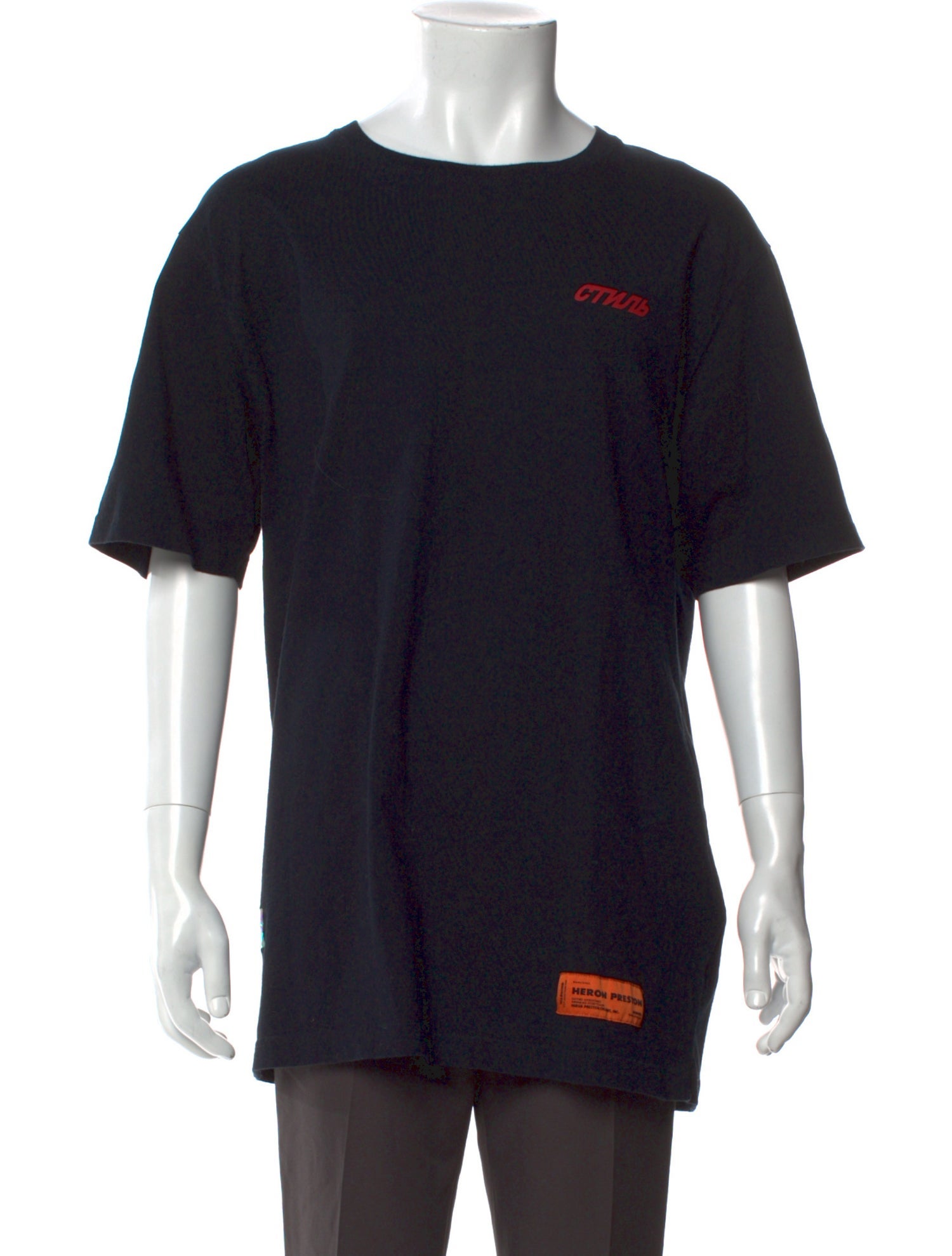 Heron Preston Graphic Print Crew Neck T-Shirt