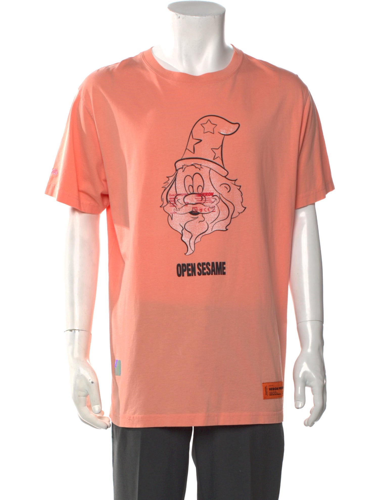 Heron Preston Graphic Print Crew Neck T-Shirt