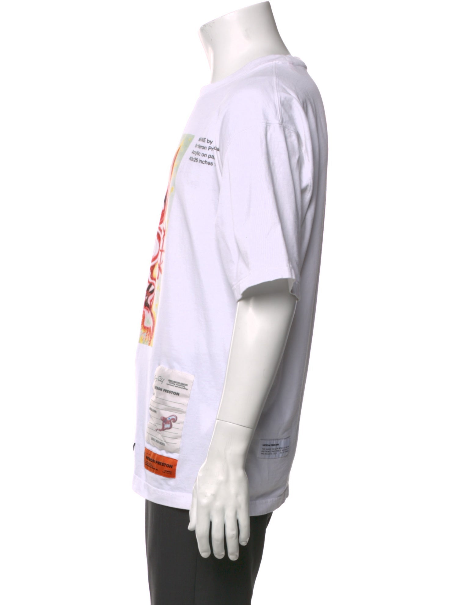 Heron Preston Graphic Print Crew Neck T-Shirt