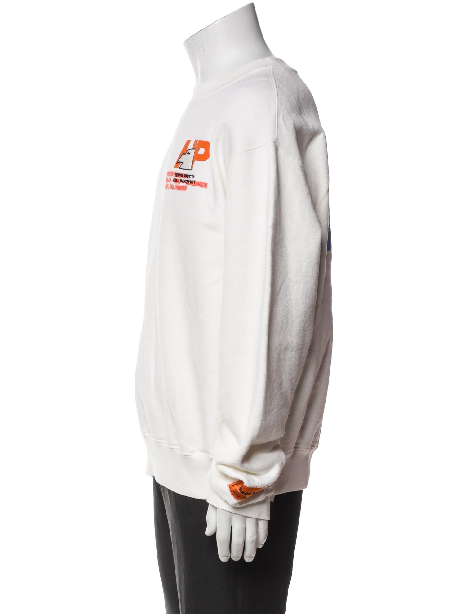 Heron Preston Graphic Print Turtleneck Pullover