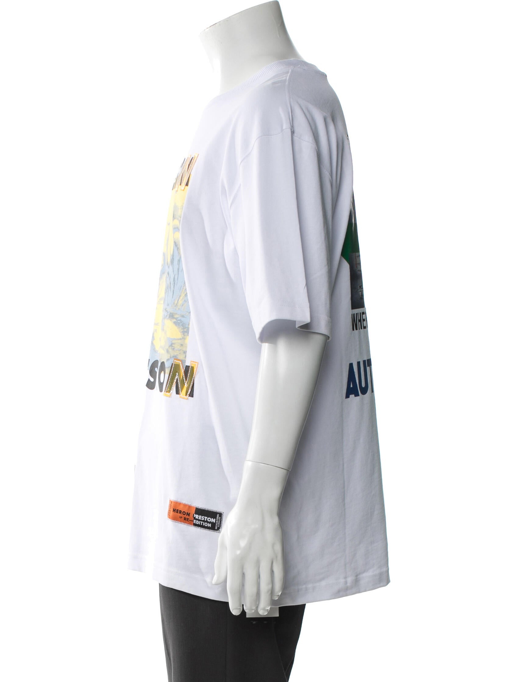 Heron Preston Graphic Print Crew Neck T-Shirt