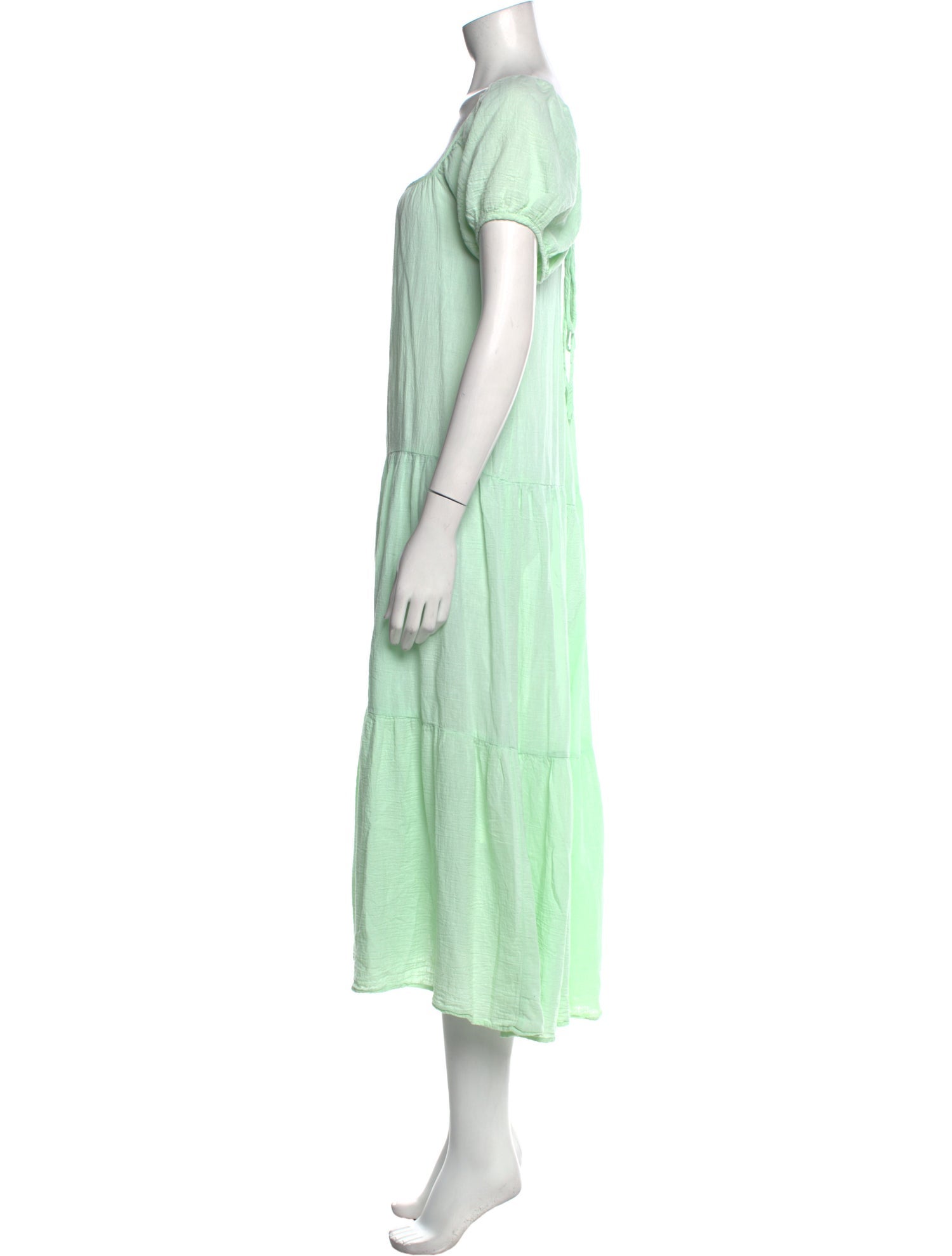 Honorine Square Neckline Long Dress