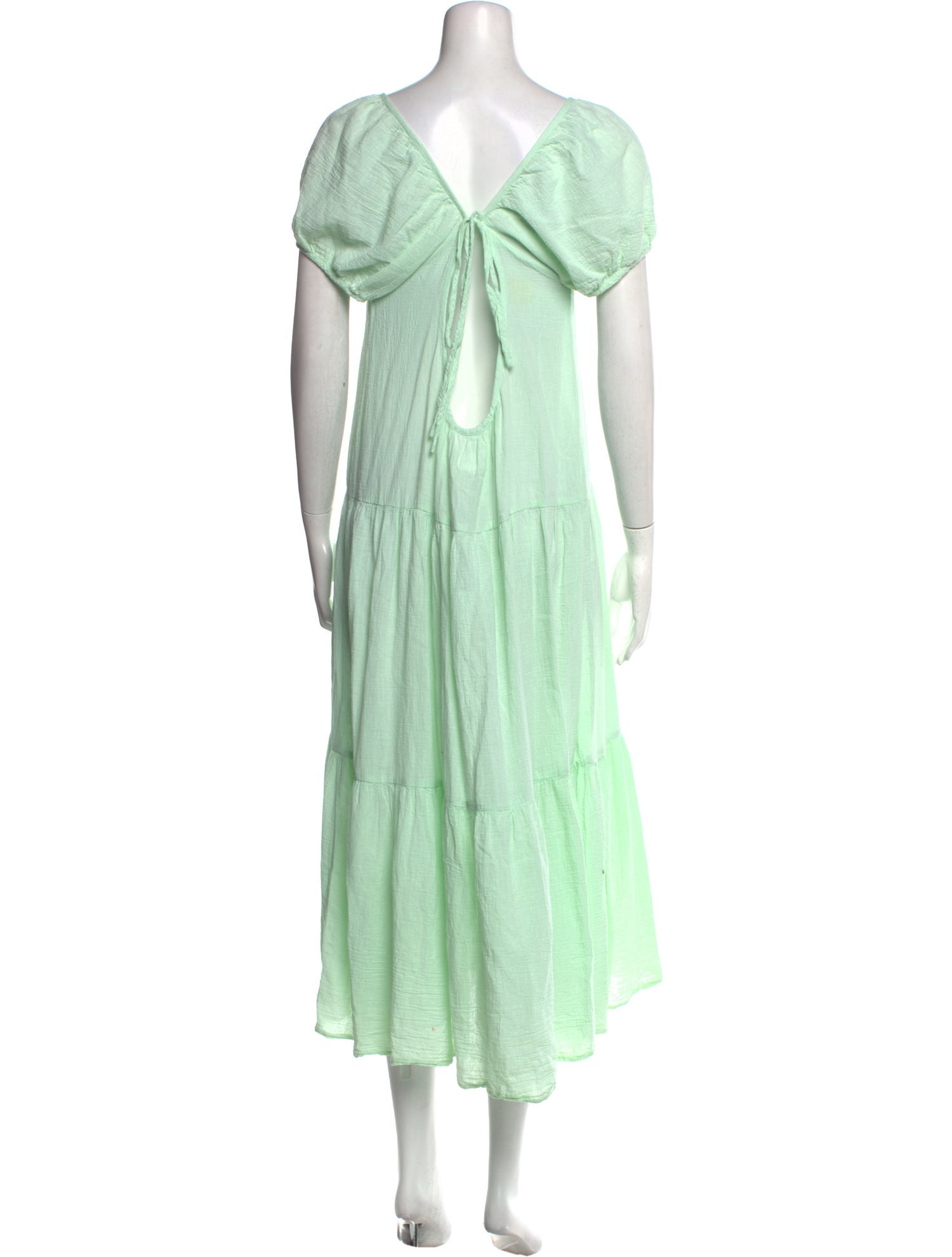 Honorine Square Neckline Long Dress