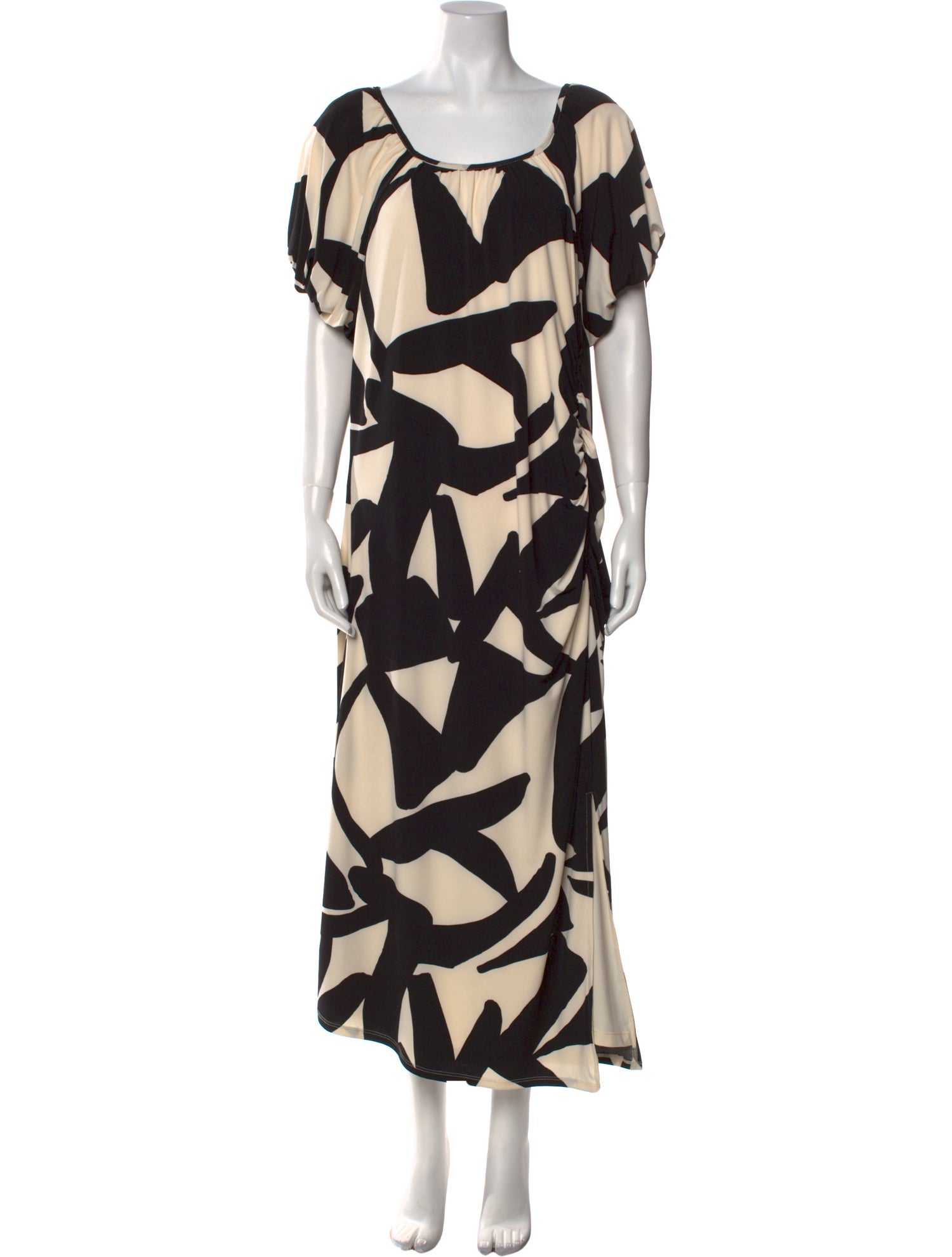 11 Honoré Printed Midi Length Dress