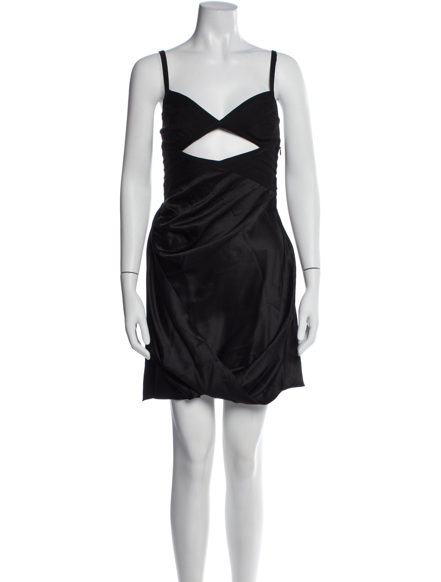 Herve Leger x Law Roach V-Neck Mini Dress